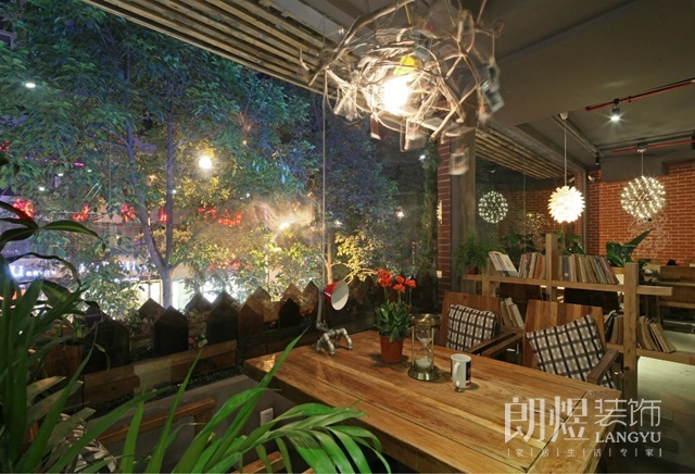 雙流咖啡店裝修-內部裝修效果圖