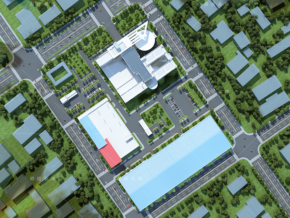 工業園區標準廠房裝修效果圖