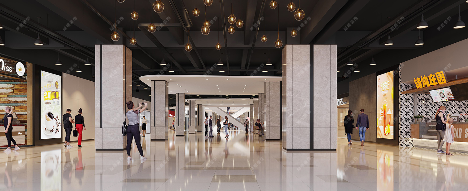成都綜合購物商場裝修設計效果圖