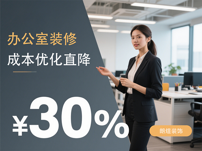4大核心技法讓您的辦公室裝修成本直降30%！